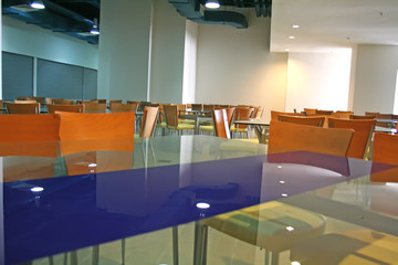 Modern cafe