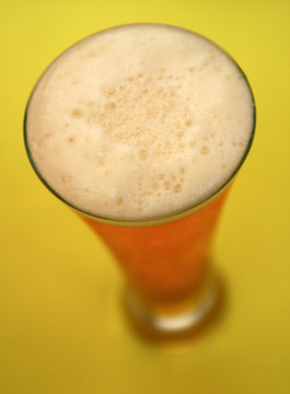 beer in glass
