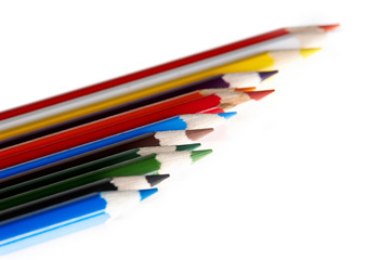 Naklejka premium Pencils