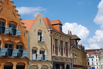Historical Buildings in the city of Lille (france)