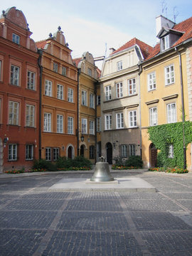 Yard in old warsaw