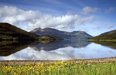 Mountain reflections