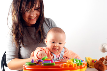 having fun with baby #7