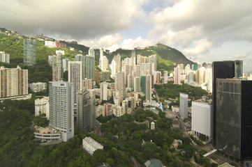 Hong Kong high-rise apartments