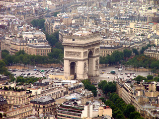 Fototapeta na wymiar arc de triumph, Paris