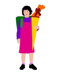 einschulung mädchen