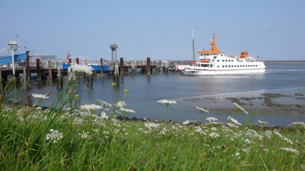Hafen Nordseeinsel Langeoog