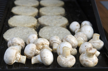 Start of the barbecue