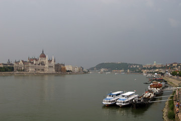 Naklejka premium View of Budapest 