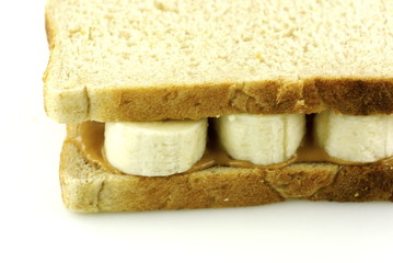 peanut butter banana sandwich