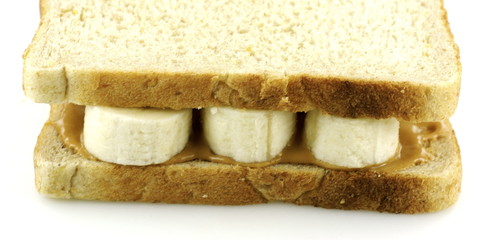 peanut butter banana sandwich