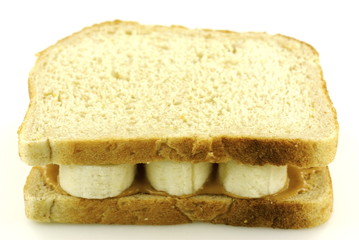peanut butter banana sandwich