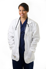 Young woman doctor