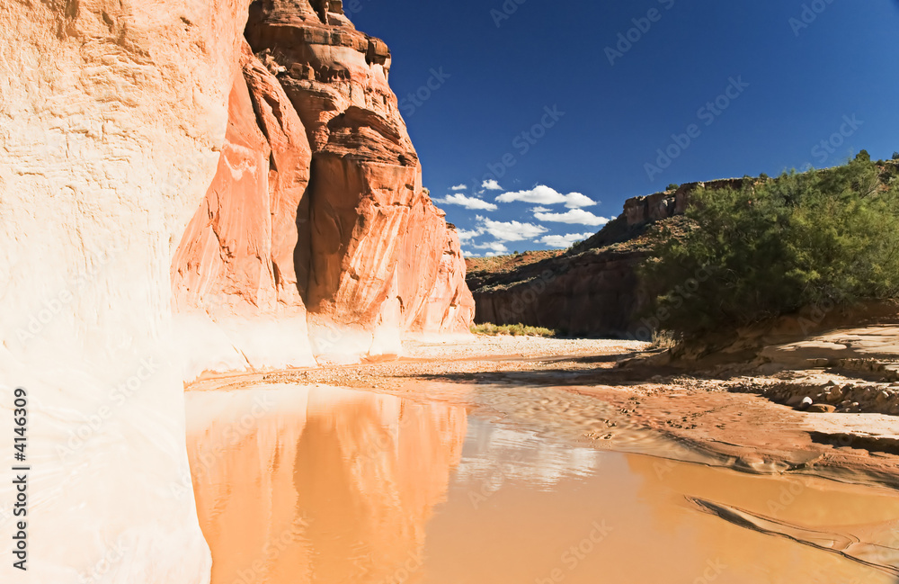 Wall mural desert rocks