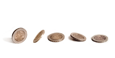 Change money  - euro coins