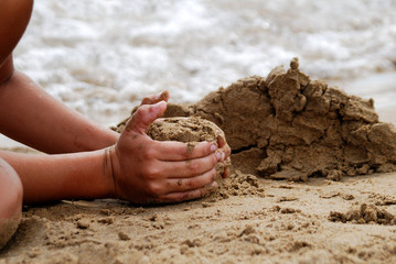 boy on beach