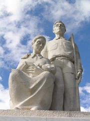 Monument to the countryman in Puerto Rico