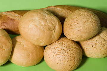 Rolls and bread