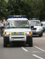 Police convoy