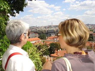 prague from above
