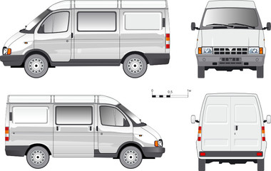 Vector Delivery Small Truck © Mechanik