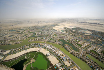 A Community Built Around A Large Golf Course