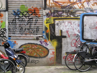 amsterdam urban graffiti scene
