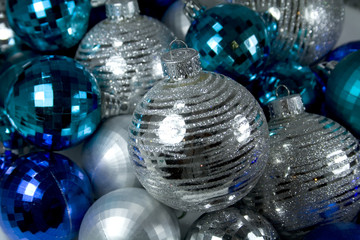 Blue Christmas Tree Ornaments