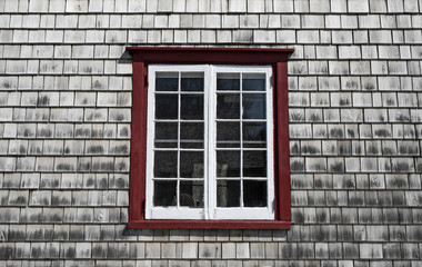 Window of an old country house