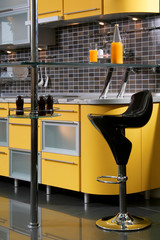 Yellow kitchen