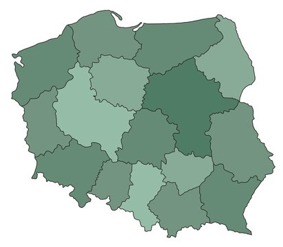 Fototapeta Polan