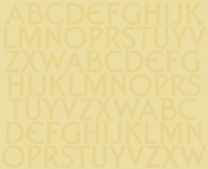 Alphabet background