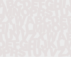 Alphabet background