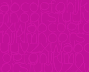 Alphabet background