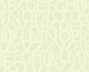 Alphabet background