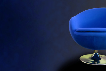 Blue Retro Chair