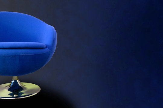 Blue Retro Chair