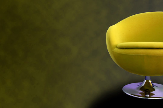 Yellow Retro Chair