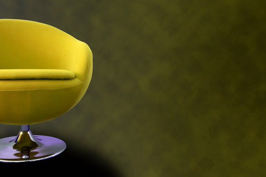 Yellow Retro Chair