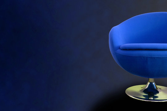 Blue Retro Chair
