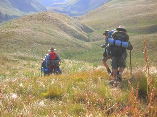 The Drakensberg - Hikers