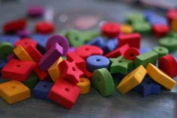 Obraz premium Children's shapes