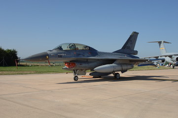 Fototapeta na wymiar Holenderski Jet Fighter