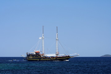 Fototapeta na wymiar sailboat