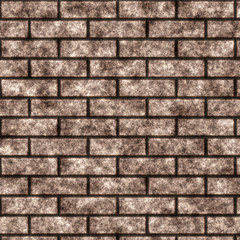 Background illustration of rustic dark brown brick wall