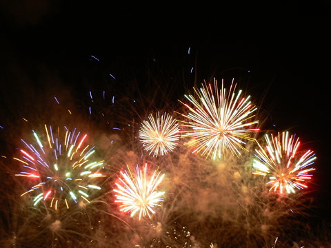 feu d'artifice