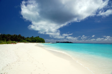 Fototapeta na wymiar Pięknej plaży tropikalnych