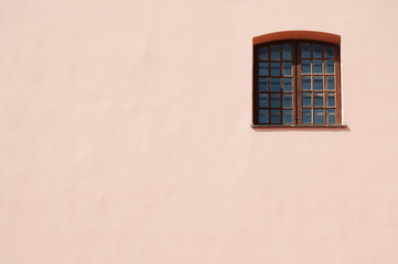 Window on pink