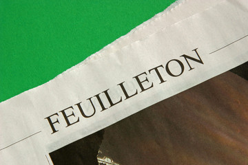 Feuilleton - obrazy, fototapety, plakaty