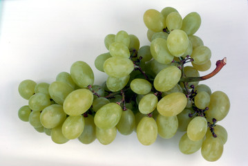 Grappe de raisin blanc